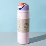 Best-selling Fruit Car Cup Stainless Steel Insulated Cup Large-capacity Portable Handh close-up view
