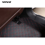 AOOALE Custom Car Floor Mats For DS3 Auto Carpets Foot Coche Accessorie