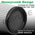 Universal 63/76/80mm Cone Air Intake Filter | Washable High Flow Cold Air Intake for Car detail view