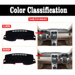 Car Dashboard Cover Dash Anti-UV Mat For Toyota Corolla E180 E150 2006-2018 close-up view