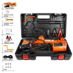 1 Set Portable DC 12V Car Jack 3Ton Electric Jack Auto Lift Scissor Automatic Sedan additional angle