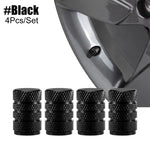 Aluminum Tire Valve Caps | Dustproof Universal Stem Covers for Cars, Bikes, Trucks, Mo close-up view
