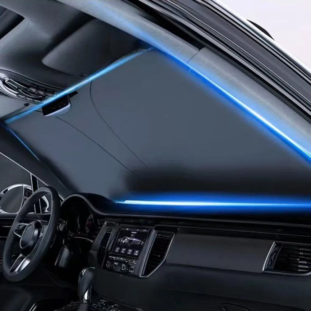 Foldable Car Windshield Sunshade | UV Protection & Heat Insulation