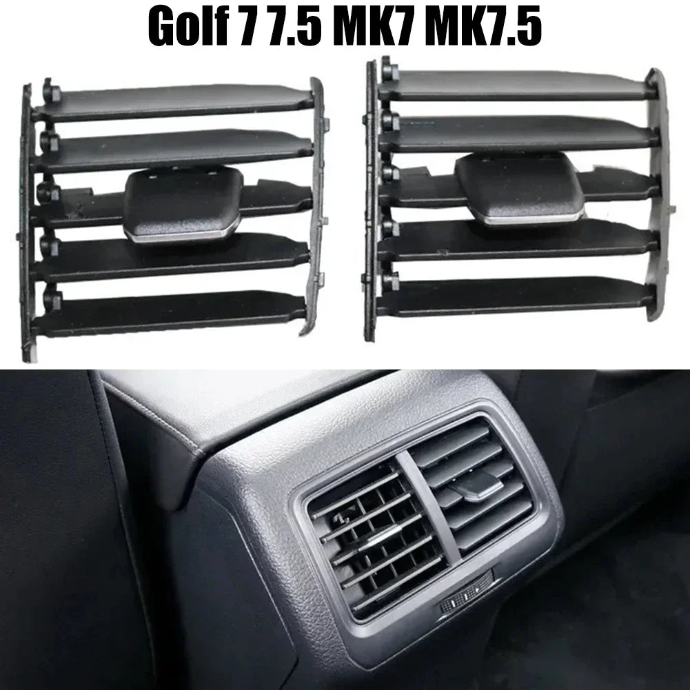 Rear AC Air Condition Vent Grill Folding Clip Trim For Golf 7 7.5 MK7 MK7.5 2013-20 5GG819203 5G0819203 Center AC Air Vent Grill