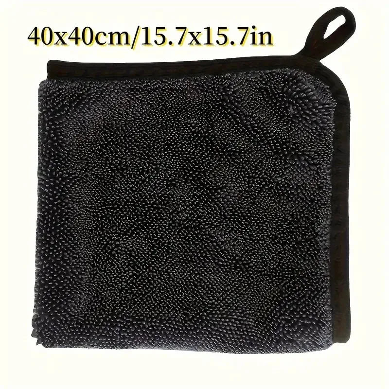 3pc Ultra-Absorbent Microfiber Cleaning Cloth | Soft, Durable & Quick-Dry Towel for additional angle