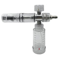 100ml Soap Foam Spray Bottle | 4500PSI Pressure Washer Foam Pot with 1/4 Inch Quick additional angle