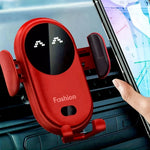 Wireless Car Charger Phone Holder Air Vent Mount