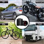Tire Valve Stem Caps with O Rubber Ring | Universal Tyre Stem Covers for Cars SUVs additional angle