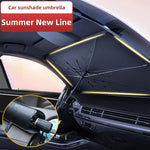 Foldable Car Sun Shade Windshield Umbrella Parasol alternate view