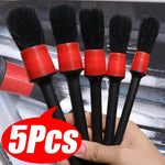 5PCs detailing brush set car brushes car detailing brush for car cleaning detailing brush dashboard