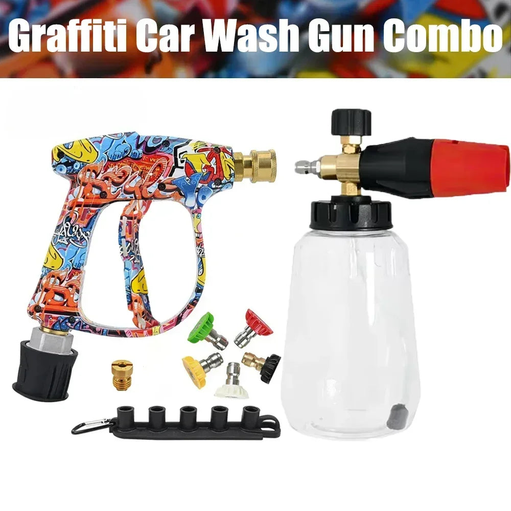Snow Foam Cannon Kit for Karcher K2 | High Pressure Washer Gun with 1/4" Quick Connect