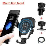 VIKEFON Car Wireless Charger Air Vent Mount | Fast Induction Phone Holder for iPhon additional angle