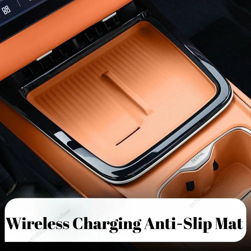 Automotive Interior Wireless Charging Pad Central Control Storage Sundries Box Cup Holder Accessories For Deepal S05 2026 2025