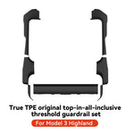YZ for Tesla Model 3/Y Highland Juniper 2021-2025 Rear Door Sill Protection Strip lifestyle view