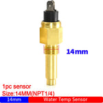 3 in 1 Digital 52mm Gauge with Alarm | Water Temperature, Oil Pressure, and Voltmeter detail view