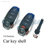 HU66 Blade 3 4 Buttons Car Key Housing Key Case Shell for Vw Volkswagen for Touareg