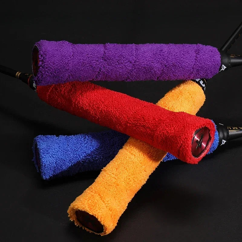 Badminton Racket Long Hair Microfiber Towel Tape Sweat Absorbing Anti-slip Thick Towel G detail view