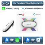 CarlinKit Baidu Carlife Wired to CarPlay Android Auto Adapter 2-In-1 Wireless Car Naviga detail view