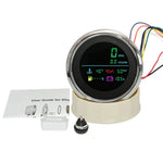 Multi 85mm 6-in-1 Tachometer Gauge Set | Fuel Level, Water Temp, Oil Pressure, Volt additional angle