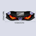 KEVANLY Solar Power Car Demon Eye Light Cool Flashing Warning Light Dynamic Safety Ve lifestyle view