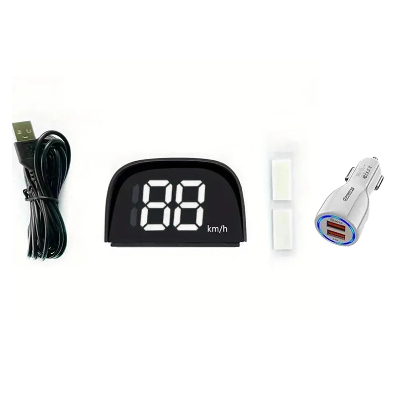 Universal Car Head Up HD Display | GPS Speedometer with Digital HUD Windshield Projector detail view