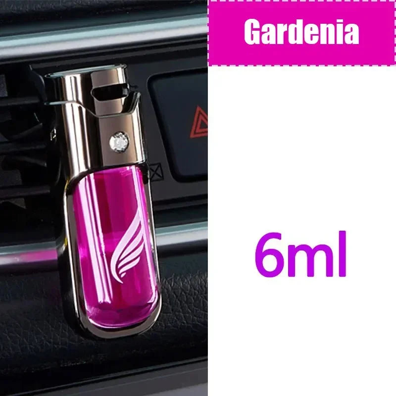 Car Air Freshener Outlet Fragrance | Magnetic Design Auto Accessories Interior Perfume D detail view
