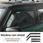 Car Window Visor for Mini Cooper F60 F54 F55 R60 U25 F65 J05 Countryman Clubman | Rain Guard Sun Shi