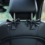 Car Seat Back Hook Bow Storage Hanger 2pcs detail view