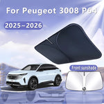 Car Sun Visor for Peugeot 3008 2008-2026 | Front Windshield Sunshade Heat Insulation alternate view