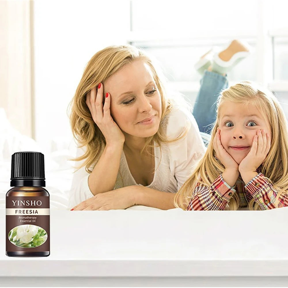13 Flavors Essential Oils Set for Diffuser | 10ml Aroma Kit for Home close-up view