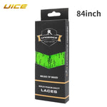 UICE Ice Hockey Skate Laces 9 Colors Hockey Skate Shoe Lacer Dual Layer Braid 84-12 additional angle
