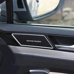 Harman Kardon BOSE Badge aluminum 3D car audio stickers For bmw Dacia Alfa Romeo Lada Skoda Hyundai Infiniti Volvo Audi Jaguar