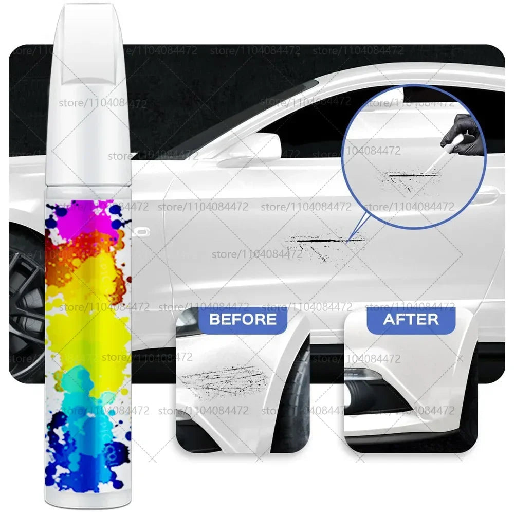 Car Paint Repair Pen For 2004-2025 KIA PICANTO Paint Scratch Repair Accessories 4PCS Whi detail view