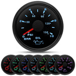 Engine Dash Instrument Panel 5 Gauge Set | 7 Color LED 85mm Tachometer for RV Boat Cu alternate view