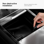 YZ For Tesla Model Y YL Juniper 3 Highland 2021-2026 Storage Box Hidden Armrest Front close-up view