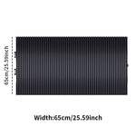 Car Retractable Windshield Sunshade | UV Blocking Car Sun Shade with Suction Cups close-up view