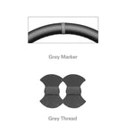 Black Faux Leather Car Steering Wheel Cover for Alfa Romeo 159 2005-2012 Brera Spider lifestyle view