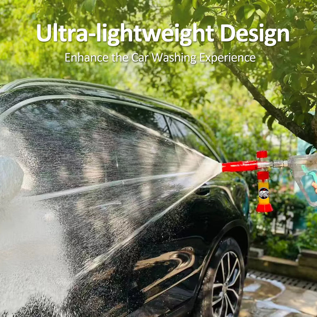 Pressure Magnetic Foam Cannon Pro with 1/4 Quick Connector | 360° Adjustable Snow F additional angle