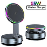 15W Magnetic Wireless Car Phone Charger Holder Mount alternate view
