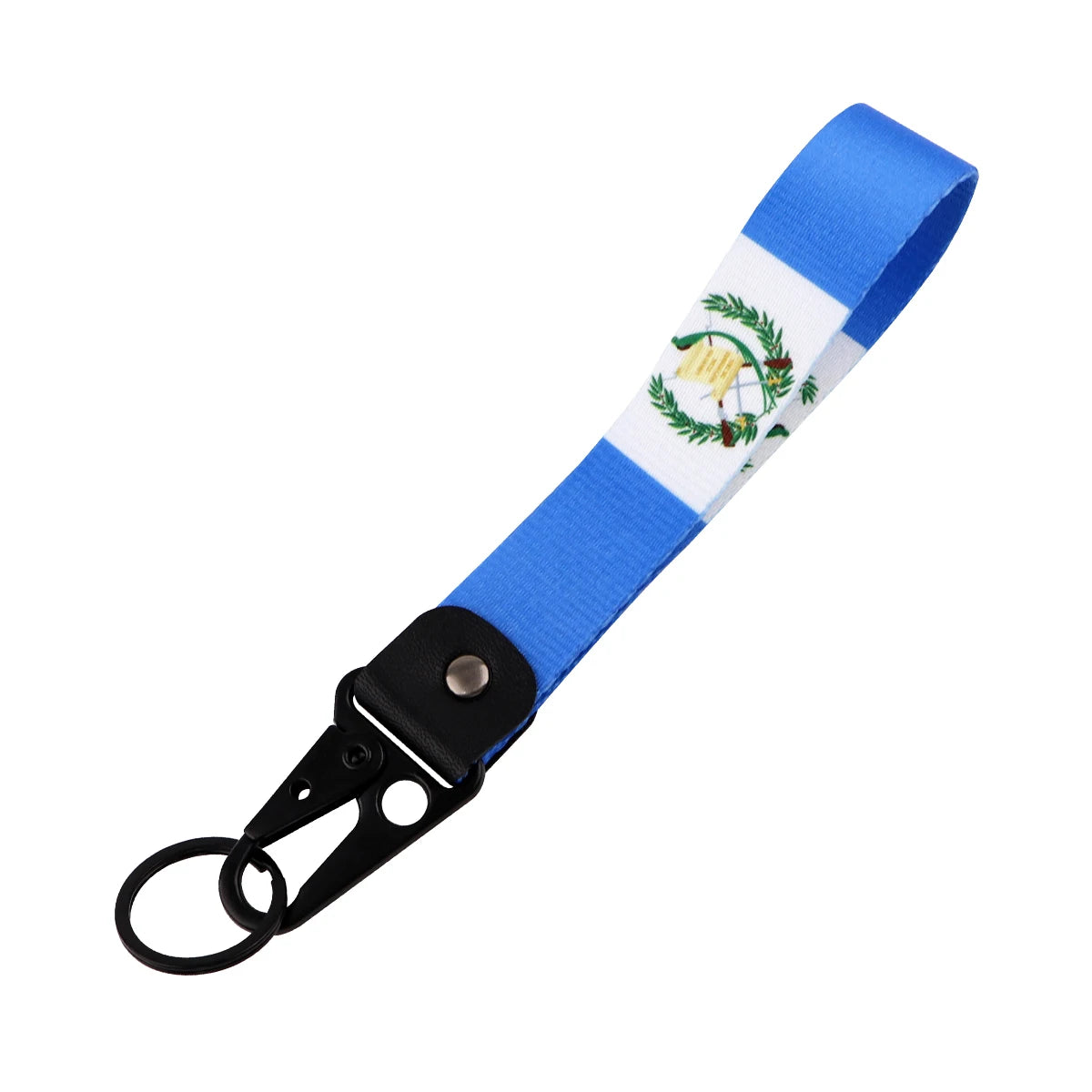 Flag Car Keychain Key Ring lifestyle view