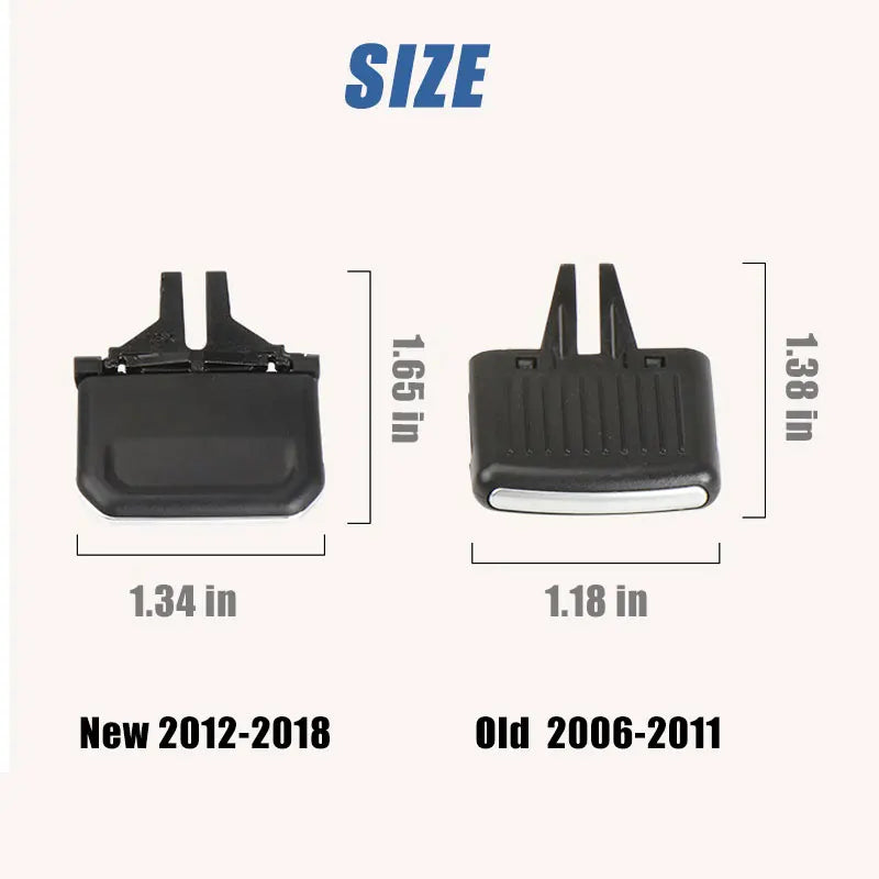 Car Front Air Conditioning A/C Air Vent Outlet Tab Air Conditioning Leaf Adjust Clip Repair Kit for VW Sagitar Car Styling