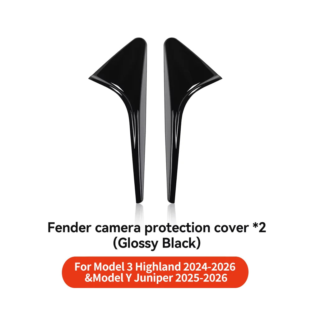 YZ for Tesla Model 3 Y Highland Juniper 2025 Side Camera Cover Lens Protector | ABS Carb detail view