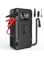 Car Jump Starter Battery Start Up Starting Power Repair Tools Tire Inflation Pump Automobile Emergency Clip 8000mAh For SUV RV Truck Motorcycle Universal Auto Accessories