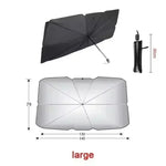 Car Sunshade Umbrella | Auto Shading Protector for Windshield additional angle