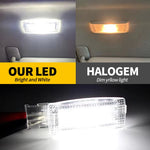 2/10PCS OEM# 1K094710971N For VW Golf 4 5 6 7 Passat B5 B6 B7 Car LED Bulb Interior Sun Visor Vanity Mirror Lamps for Volkswagen