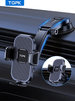 TOPK Car Phone Holder Gravity Stand for iPhone Xiaomi Samsung Car Mobile Support for Dashboard Winds