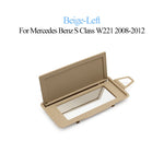 W221 Car Sun Shade Visor Makeup Cosmetic Mirror Cover For Mercedes Benz S Class W220 W221 S300 S350 S500 2218104117