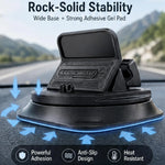 One-Hand Operated Dash Phone Clip, Shockproof 360° Rotatable Holder for Car, Perfect lifestyle view