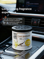 Dual-Purpose Car and Home Air Freshening Gel | 120g Long-Lasting Fruity and Floral Sc lifestyle view