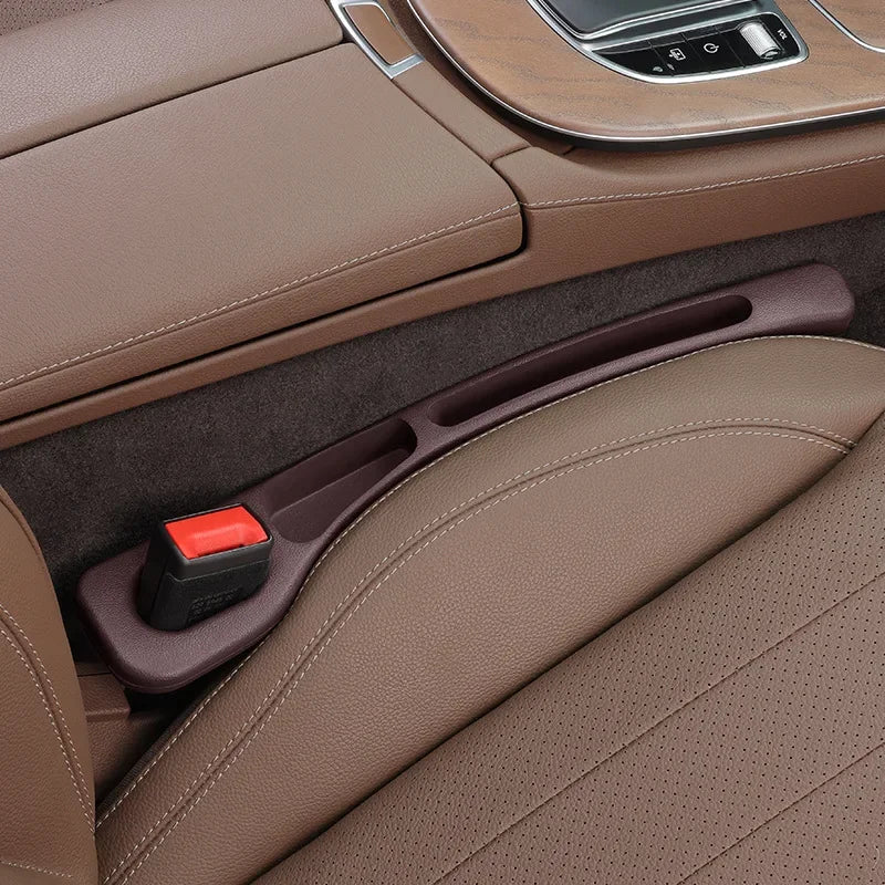 Car Seat Gap Plug, Anti-Leak Strip, and Storage Box | 3-in-1 Car Interior Organizer lifestyle view